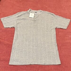 Men’s large Vintage NWT Stanfields X20 Heather Gray Short Sleeve Tee